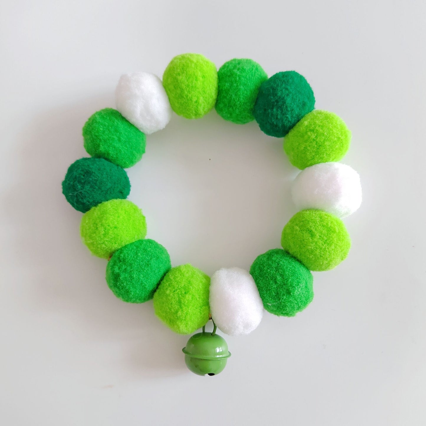 Pet Fur Ball Collar Cat Ornament Bell