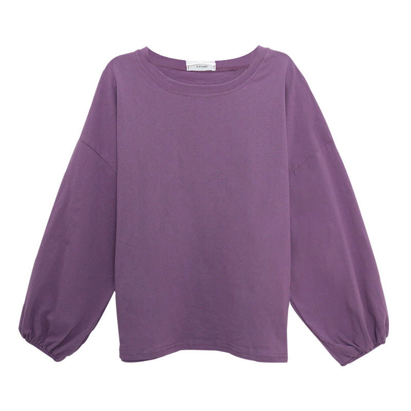 Studerende Slankende Sweater Lanterneærme