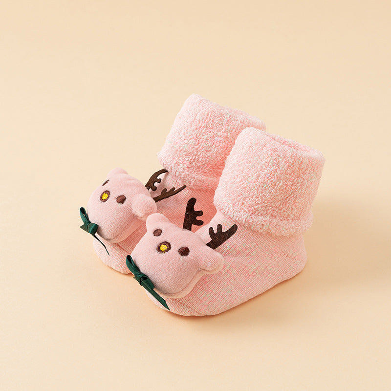 Hickened Warm Non-slip Dispensing Room Male And Female Baby Toddler Socks