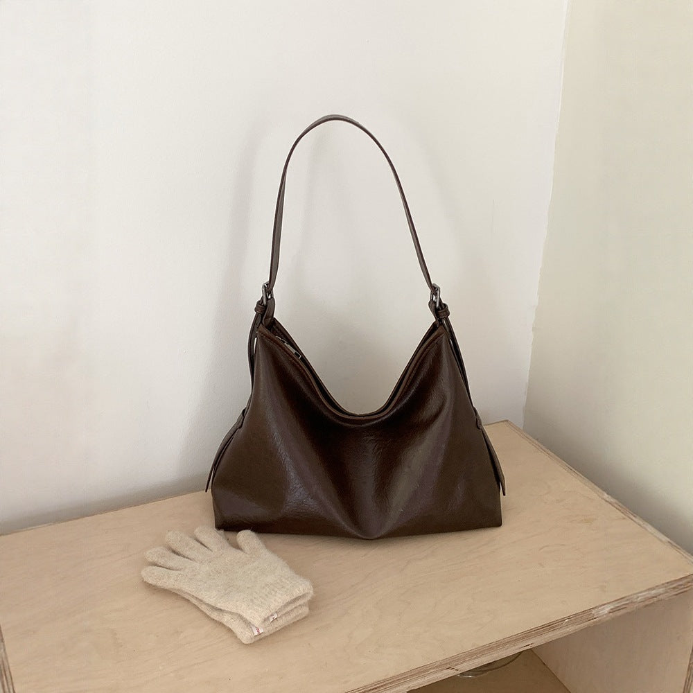 Stylish Versatile High-capacity Bucket Tote Bag