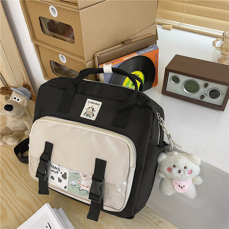 Junior High School Students' Multipurpose Single Shoulder Backpack