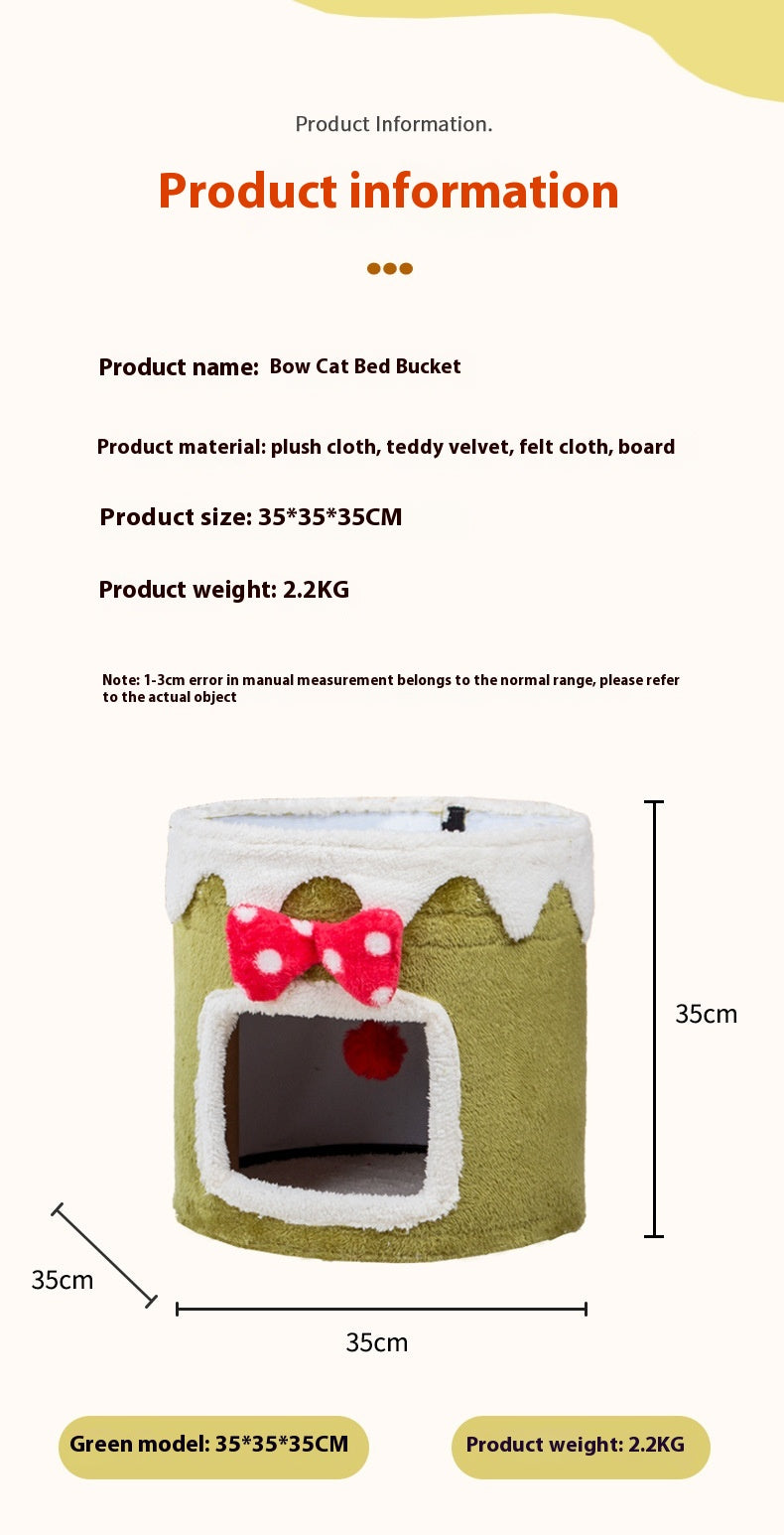 Double Layer Cat Climbing Frame Cat Nest Four Seasons Universal