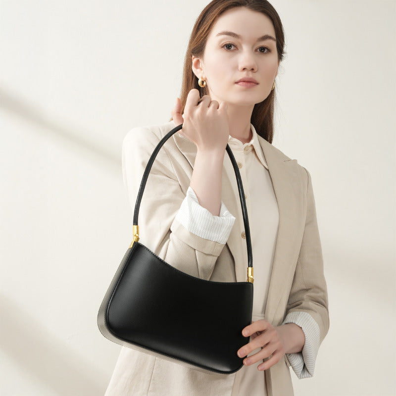 Women's Casual French-Style One-Shoulder Bag