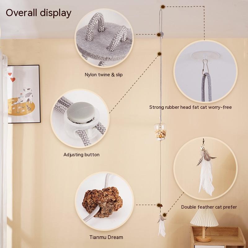 Cat Educational Toy Pet Self-Hi Leakage Food Feeder