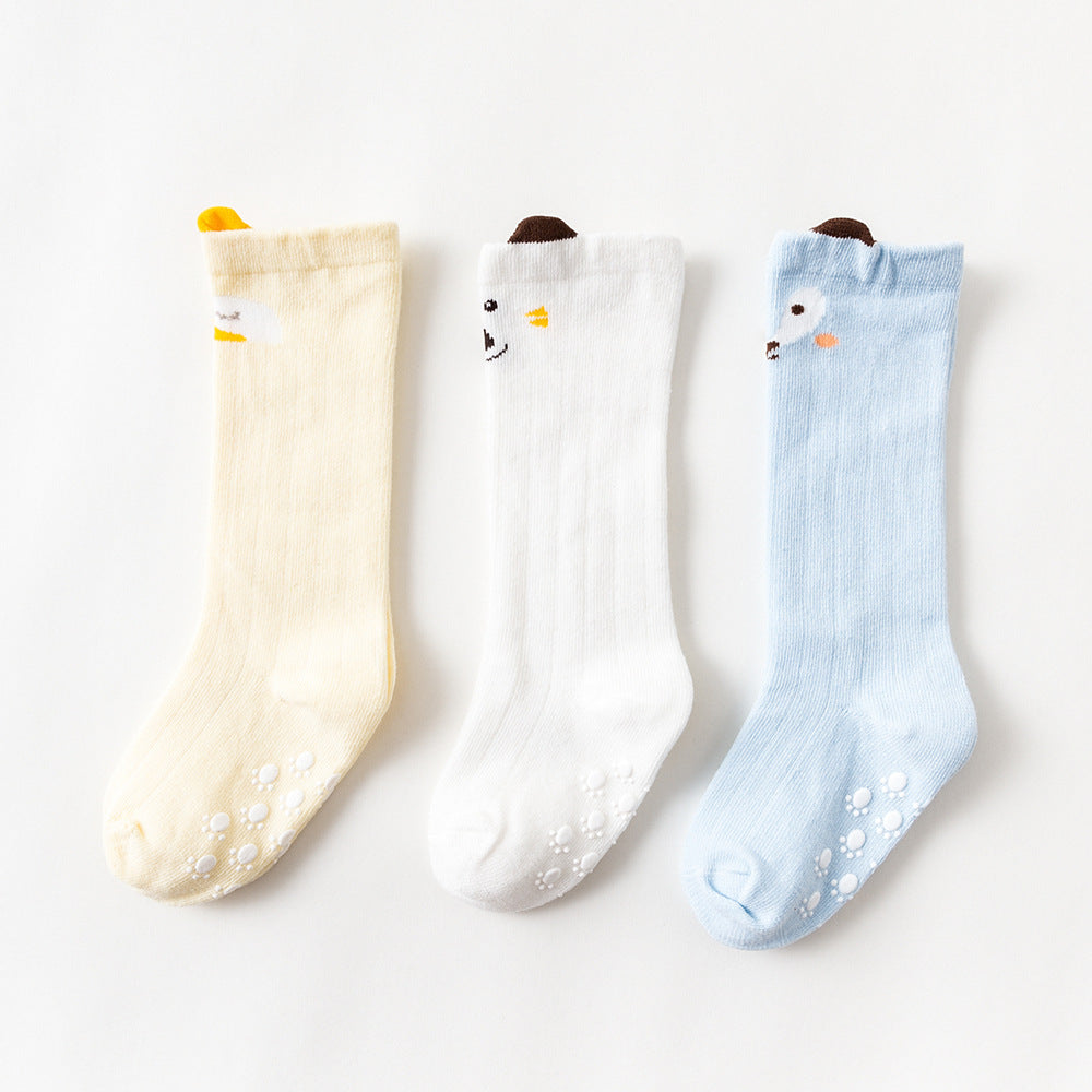 Cotton Newborn Mid Long Tube Knee Socks