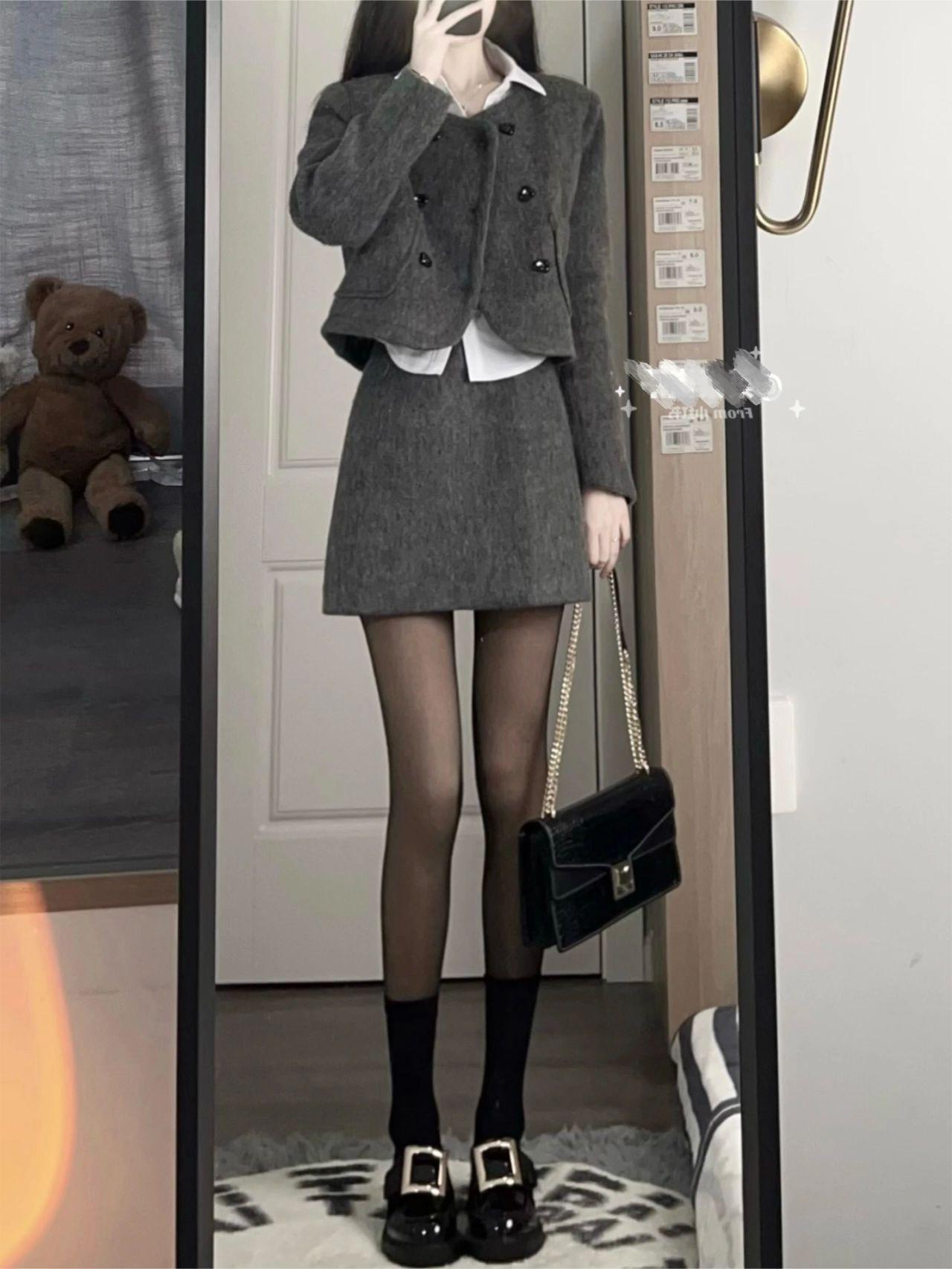 Women's Short French-style Tweed Jacket