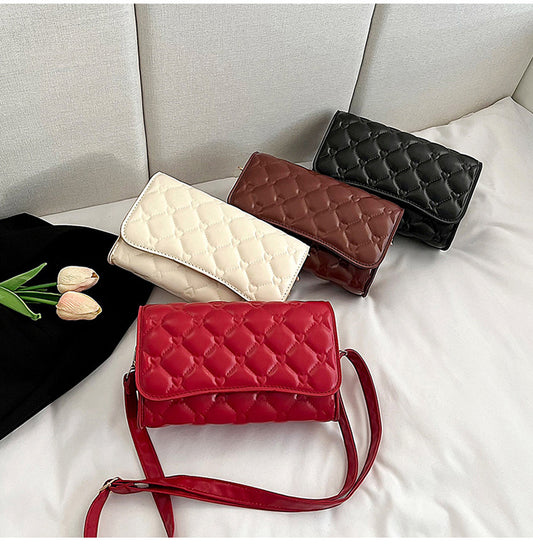 Fashion Lingge Design Women's Bag For Girls