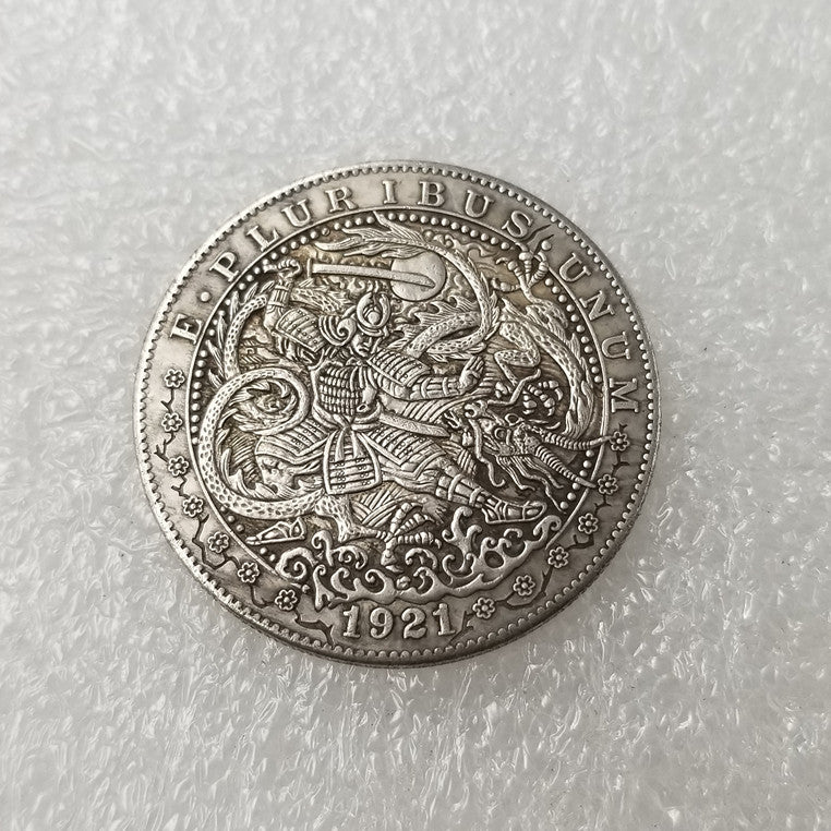 Samurai Vagrant Silvering Commemorative Coin