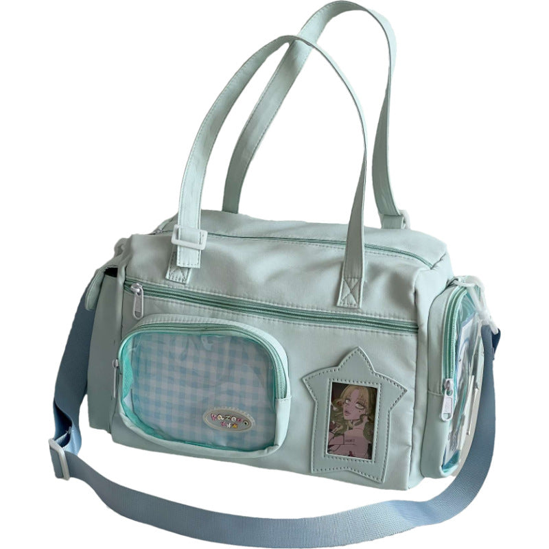 Casual Tote Large Capacity Women's Transparent Shoulder Messenger Bag