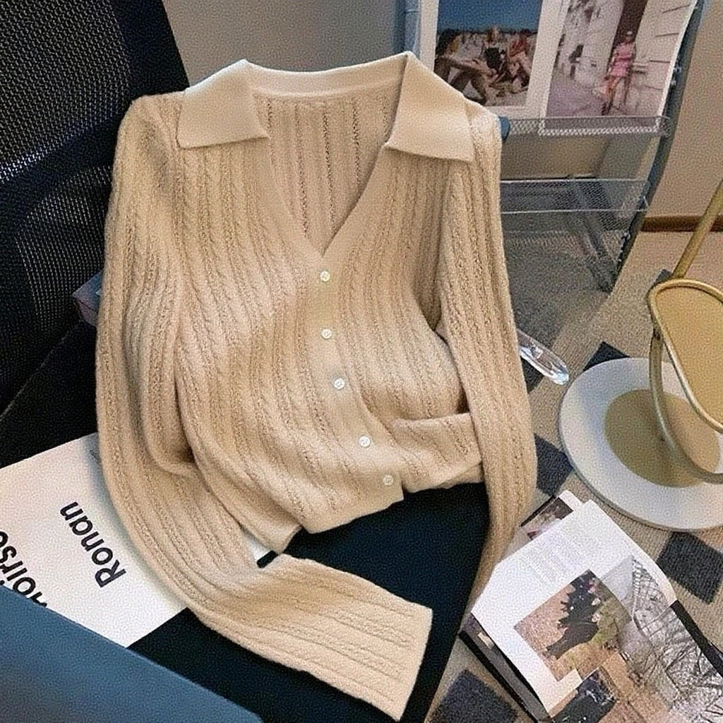 Women's New Designer Niche Long Sleeve Sweater