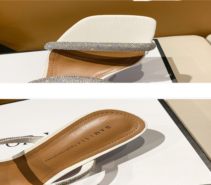 Women's New Summer All Match High Heel Slippers
