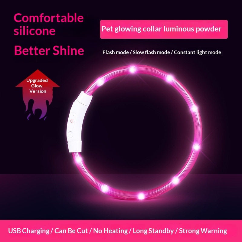 Nighttime Dog-Walking Pendant Light A Tiny Anti-Lost Accessory For Your Furry Friend