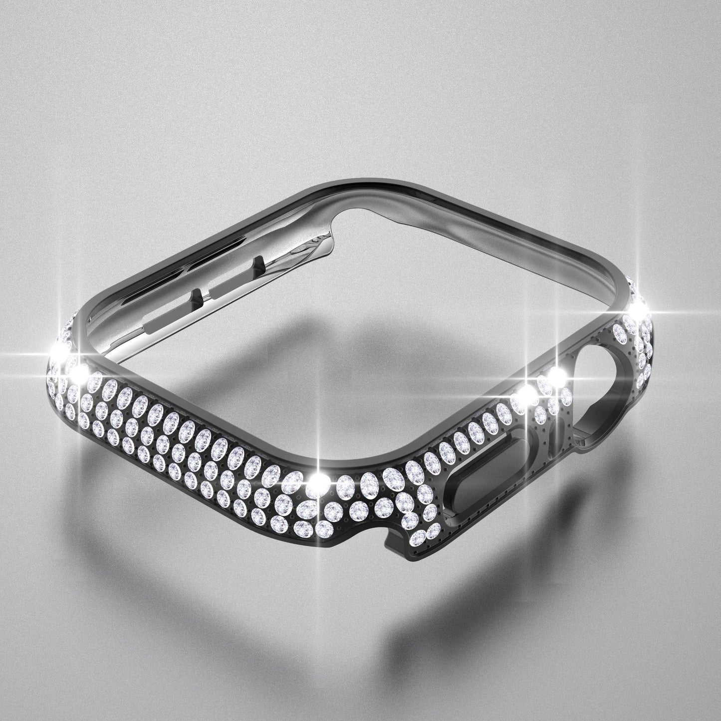 Electroplated Pc Full Diamond Watch Case