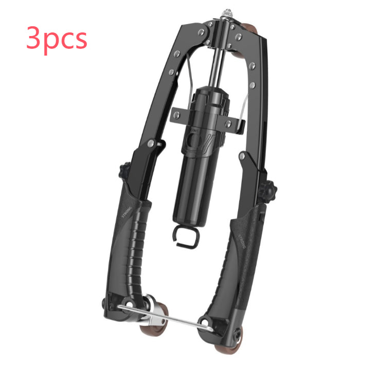 Abdominal Wheel Hydraulic Adjustable Hand-muscle Developer Fitness Equipment