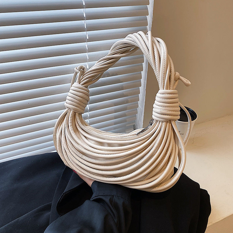Ladies Handheld Personalized Ramen Knotted Bag
