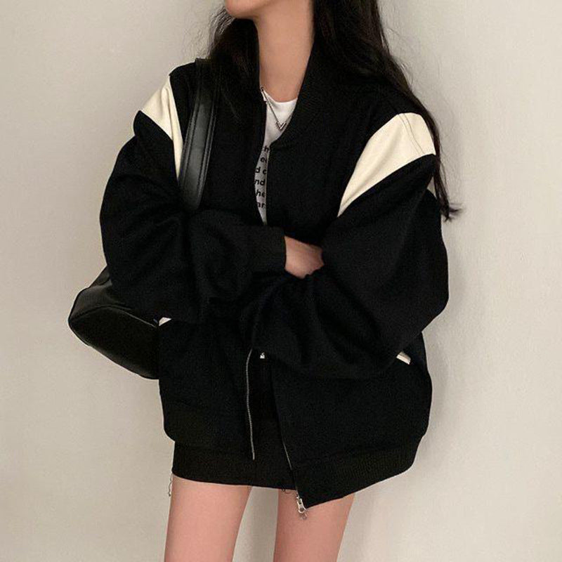 Loose And Lazy Baseball Uniform For Age-reducing Students