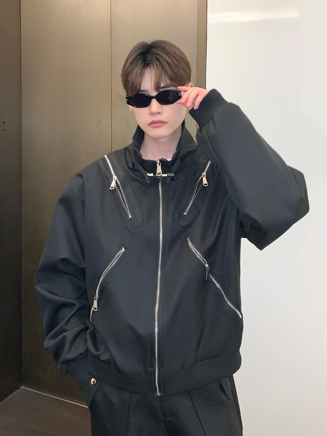 Men's Loose Casual Spring New Simple Senior Coat