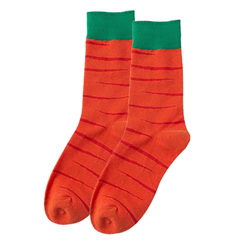 Artistic Cotton Socks Ins Four Seasons Trendy Women's Socks Cat