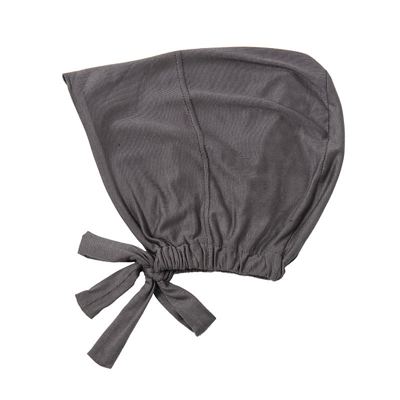 New Elastic Elastic Lace-up Ethnic Headscarf Chemotherapy Base Hat
