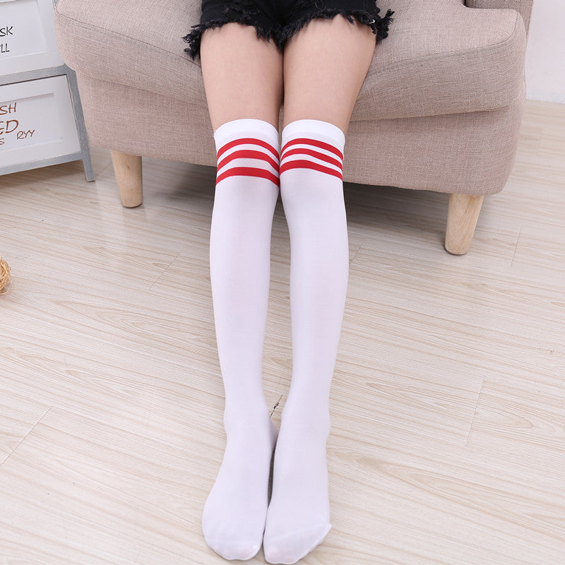 Student Socks Girls Over The Knee Socks Stockings