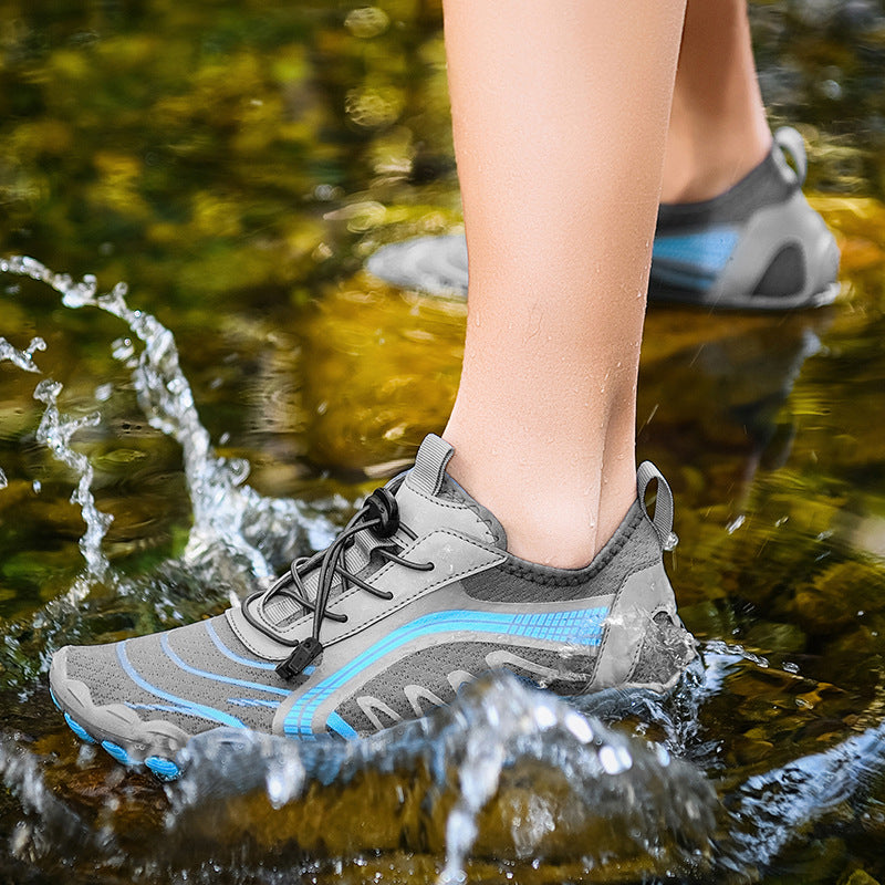 Five Finger Upstream Shoes Men And Women Beach Quick-drying Shoes