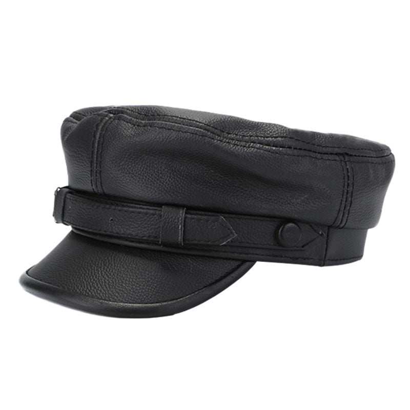 Men And Women Fashion Casual Cowhide Duck Tongue Hat