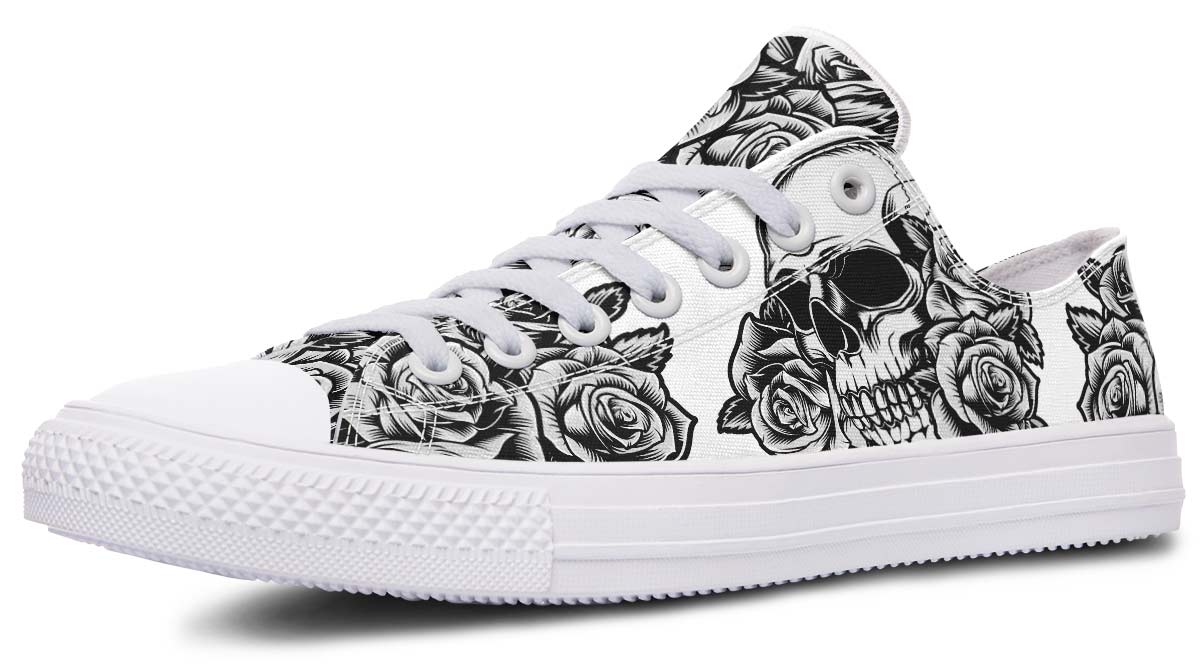 Fashion Print Couple Low-Top Canvas Shoes
