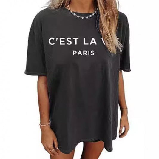 Casual modetrends kvinder havekrave kortærmet