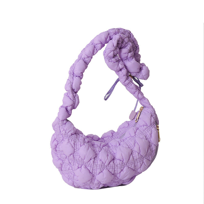 Cloud Bag Bubble Pleated Down Lightweight
