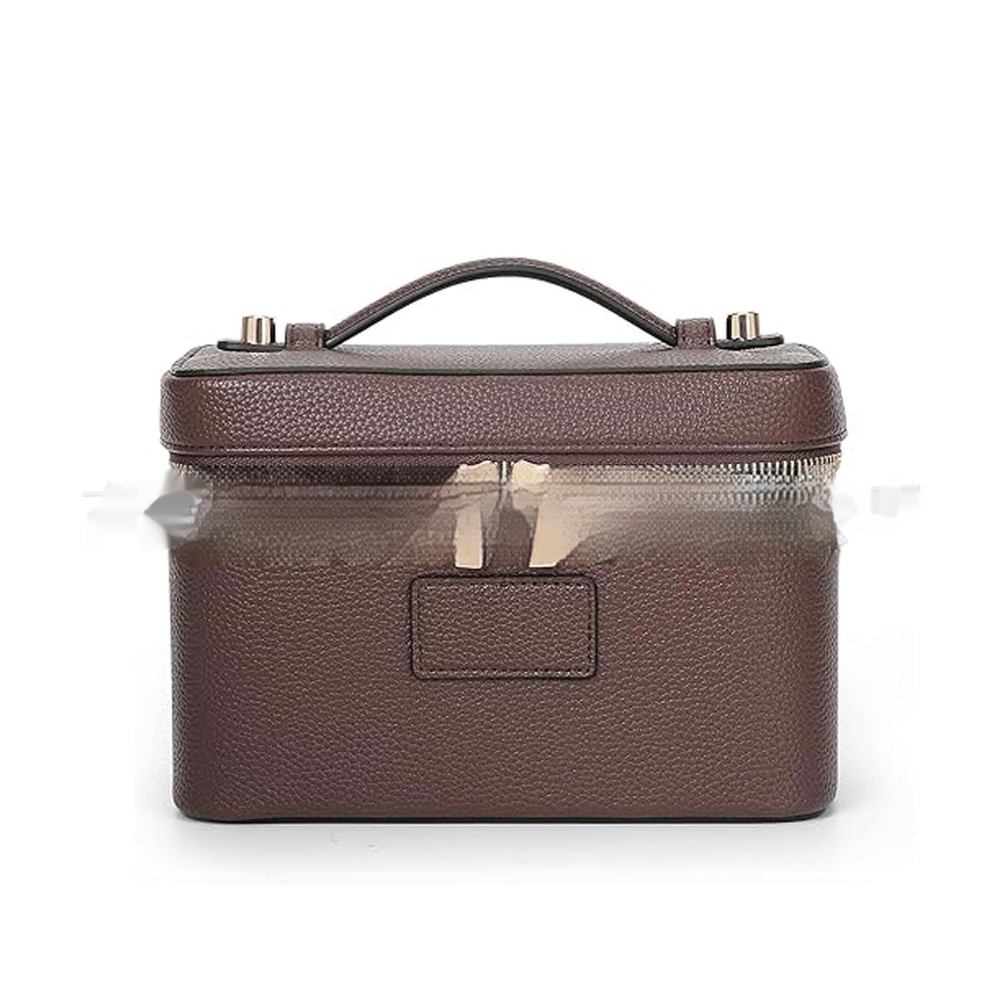 Luxury Solid Color High-capacity PU Leather Portable