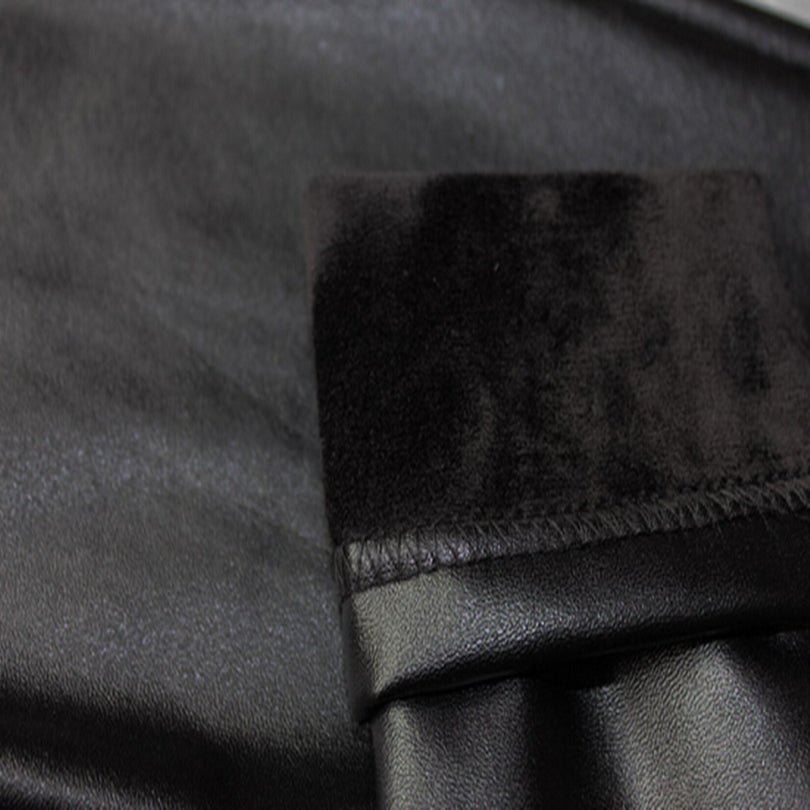 Women's Faux Leather Fleece Thickening Leggings