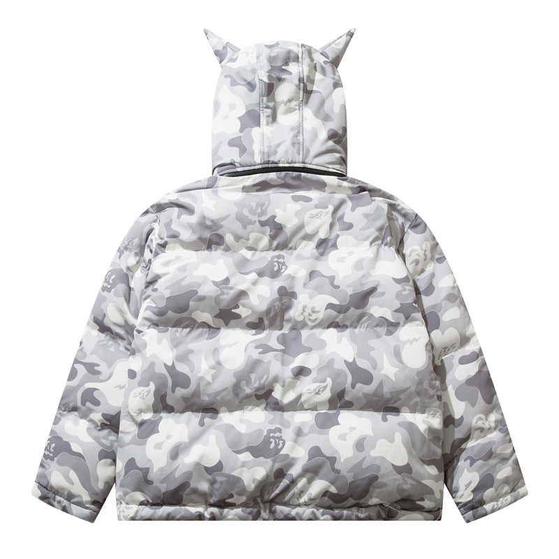 Imp Alphabet Embroidered Camo Cotton Suit