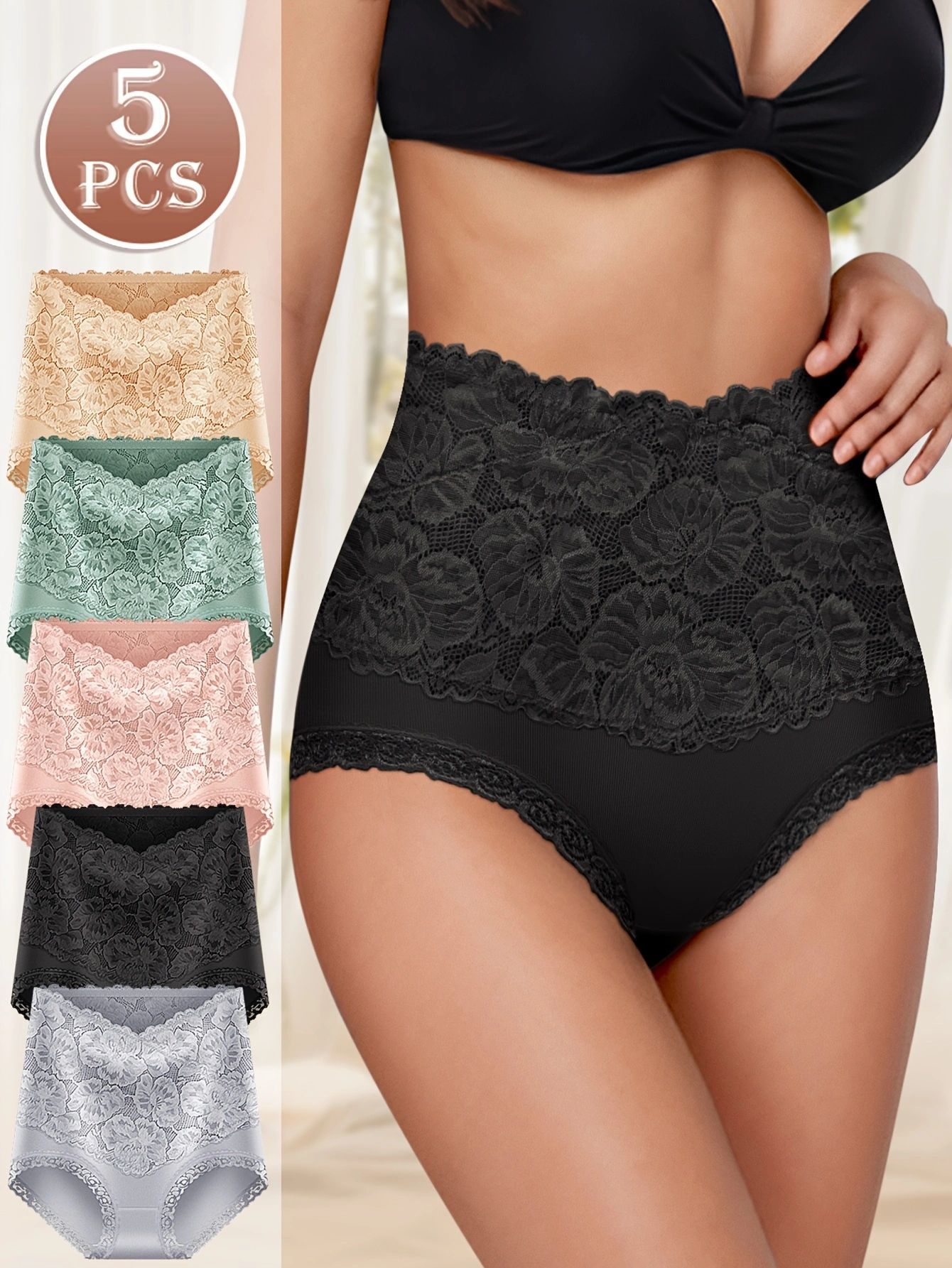 Women's Nylon Knitting Knitted Underwear