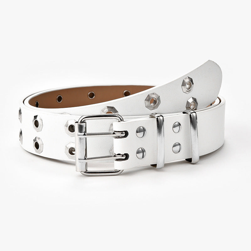 Double Breasted Waistband Hip-hop Chain Versatile