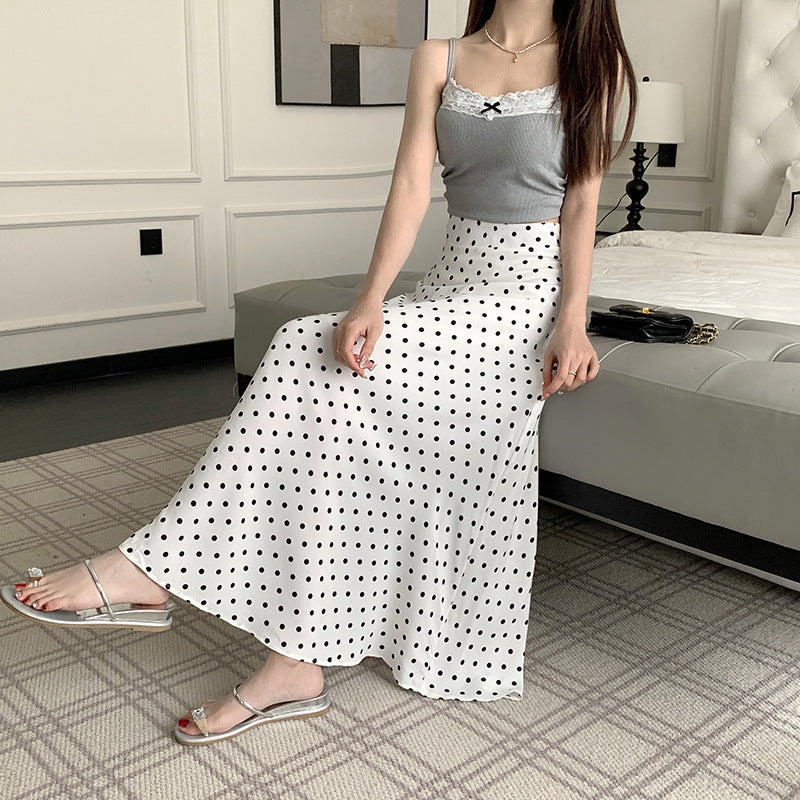Women's Mid-length Elegant Large Swing Skirt