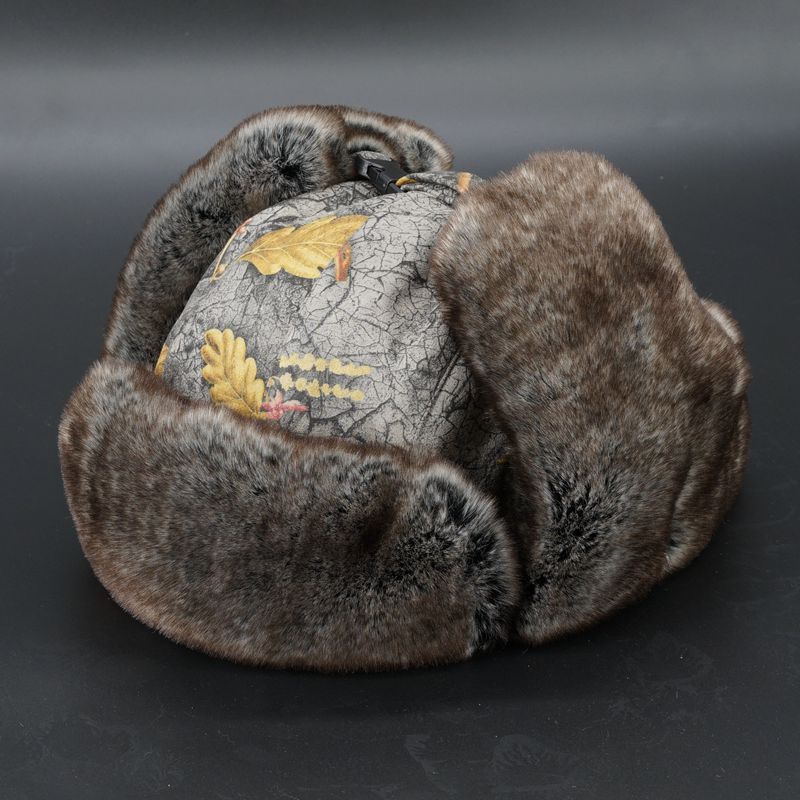 Lei Feng Hat Ear Protection Cold Wool Hat Winter Outdoor