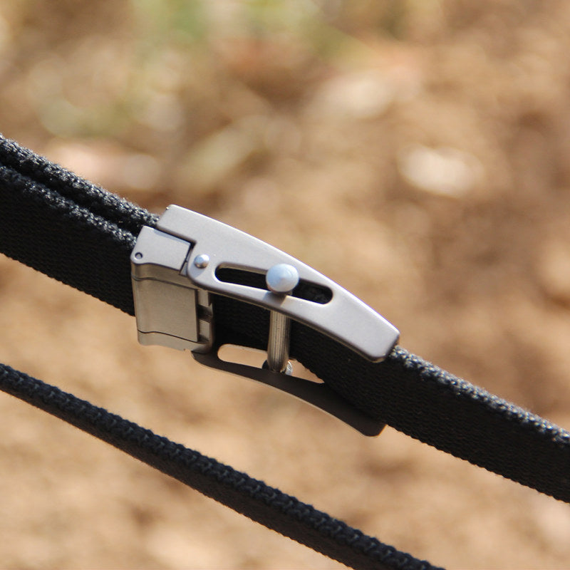 Men's Casual Smooth Buckle Canvas Belt