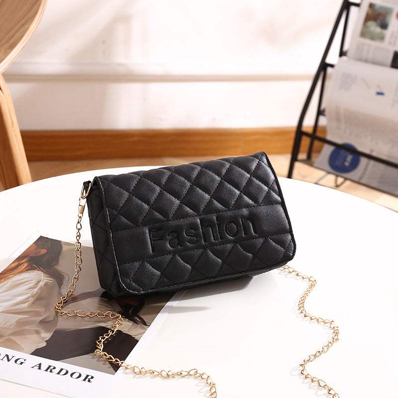 Women's Fashion Personalized Embroidered Small Square Bag