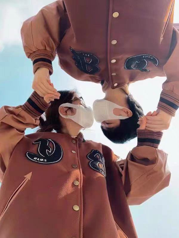 Men's And Women's Loose Minority Design Coat