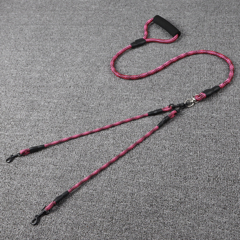 Wave Pattern Two Traction Rope Anti-winding Detachable
