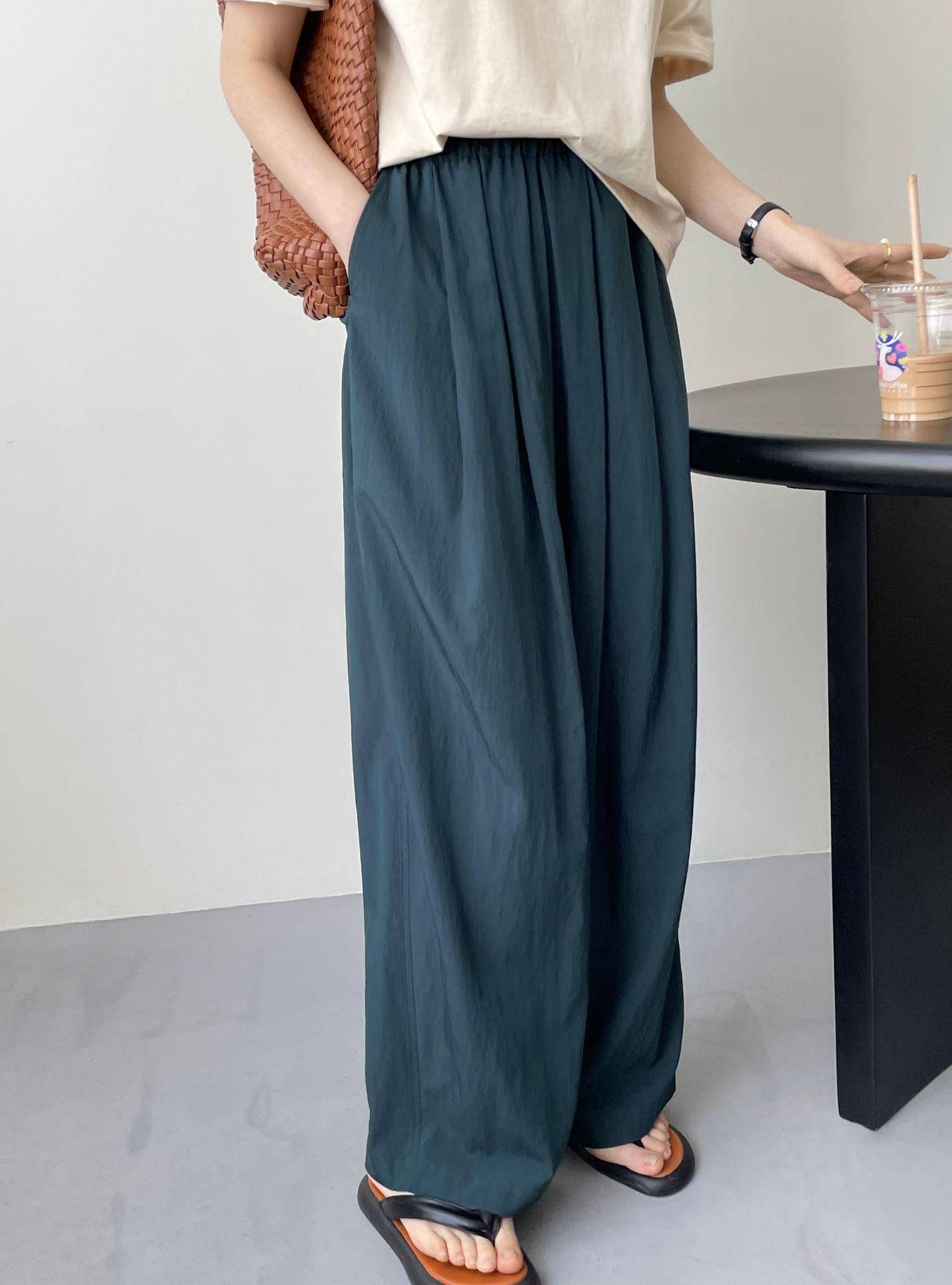 Slouchy Slouchy Floor-length Pants
