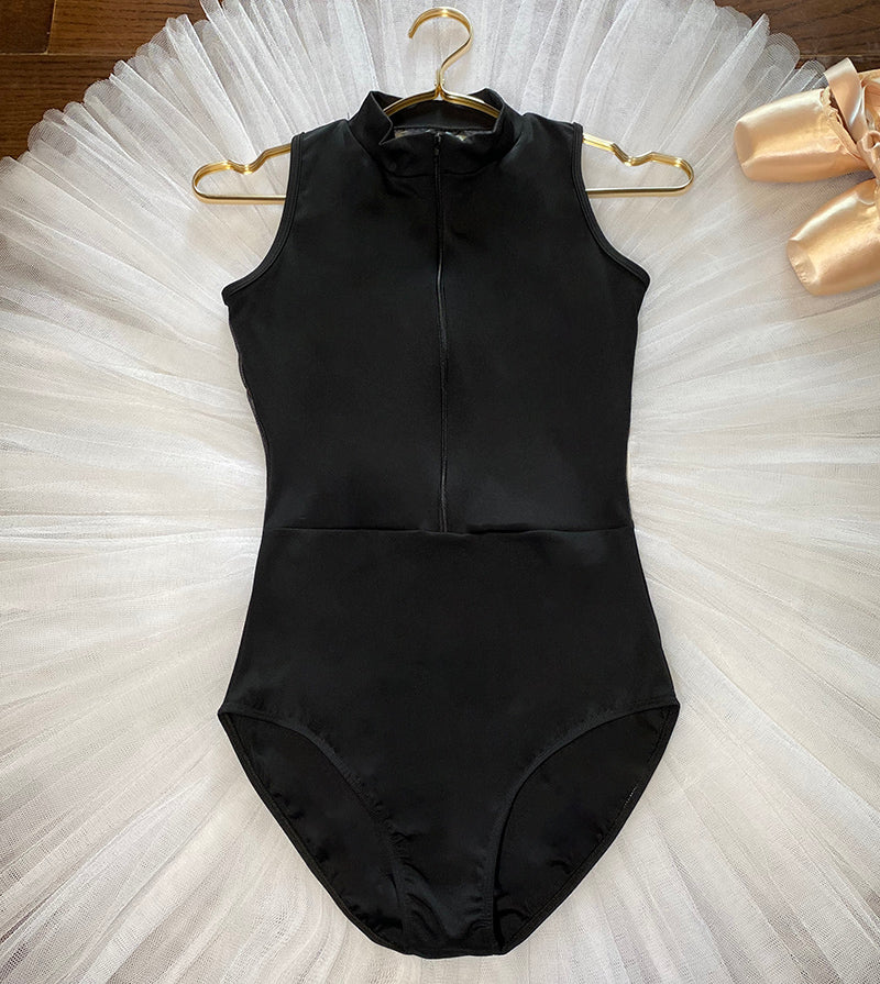 Women's Ballet Art Exam Training Turtleneck Jumpsuit