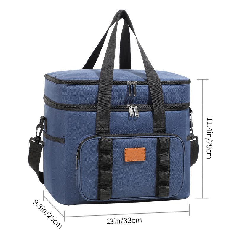 Thickened High-capacity Outdoor Camping And Picnic Bag