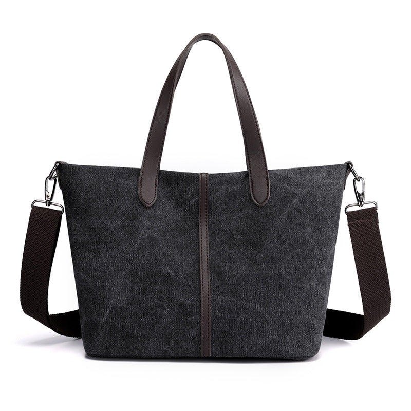 New Artistic Canvas Bag With Large Capacity