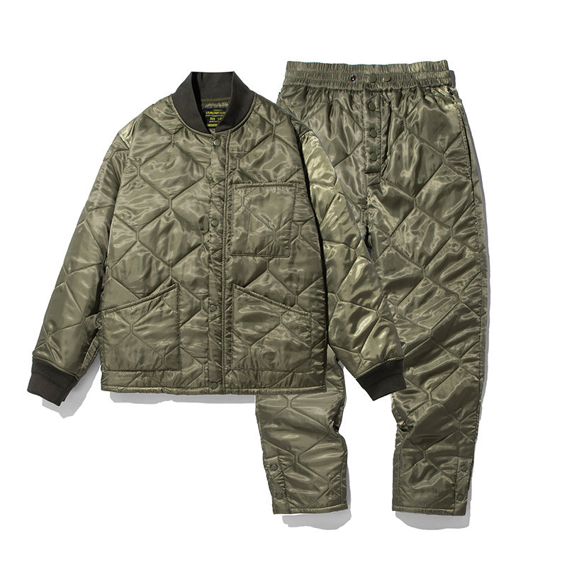Quilted Cotton Coat Jacket Quilted Cotton Coat Warm Suit