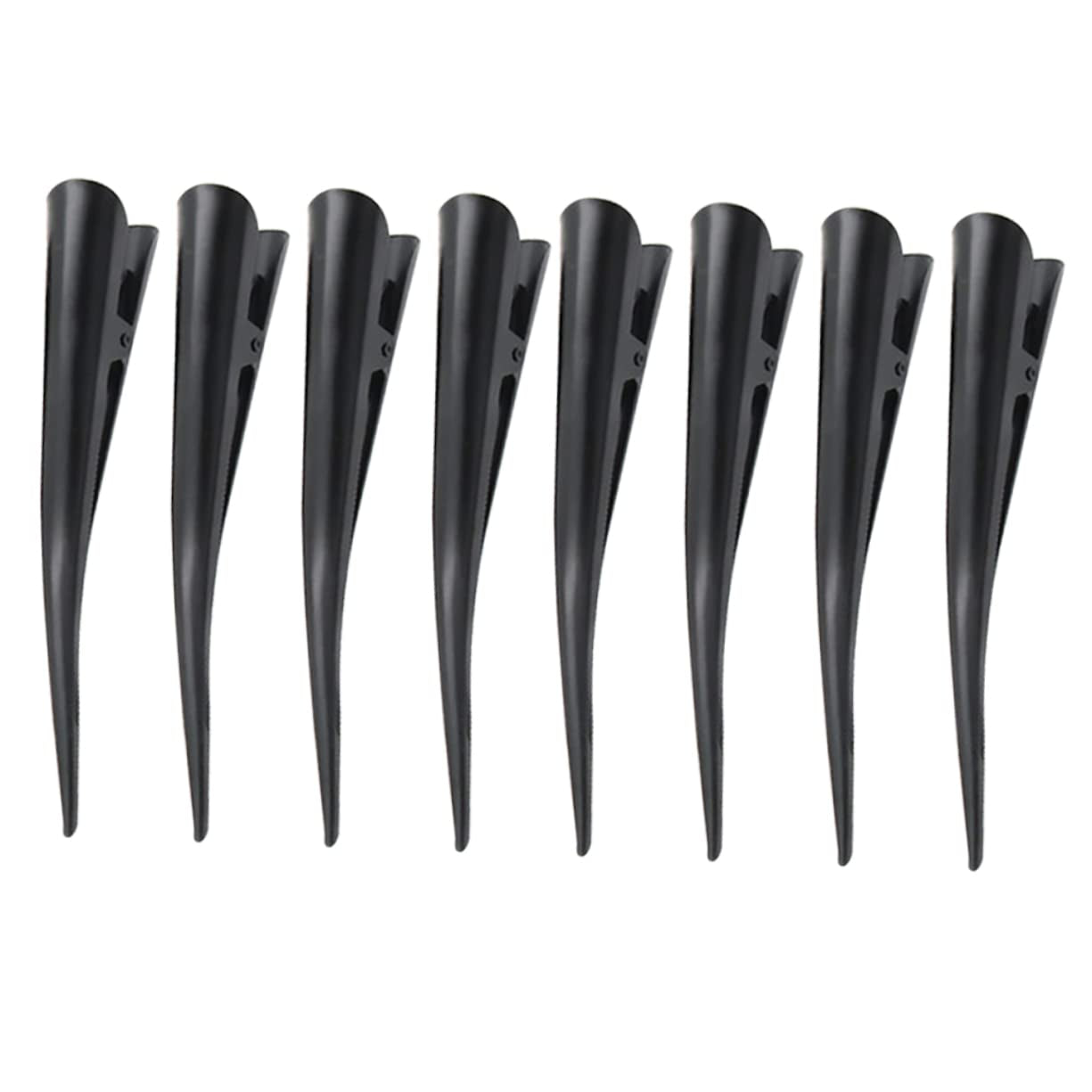 8Pcs Seamless Duckbill Clips for Hair Partitioning Non-Damaging Alligator Hair Clips for Thick Curly Styling for and Home