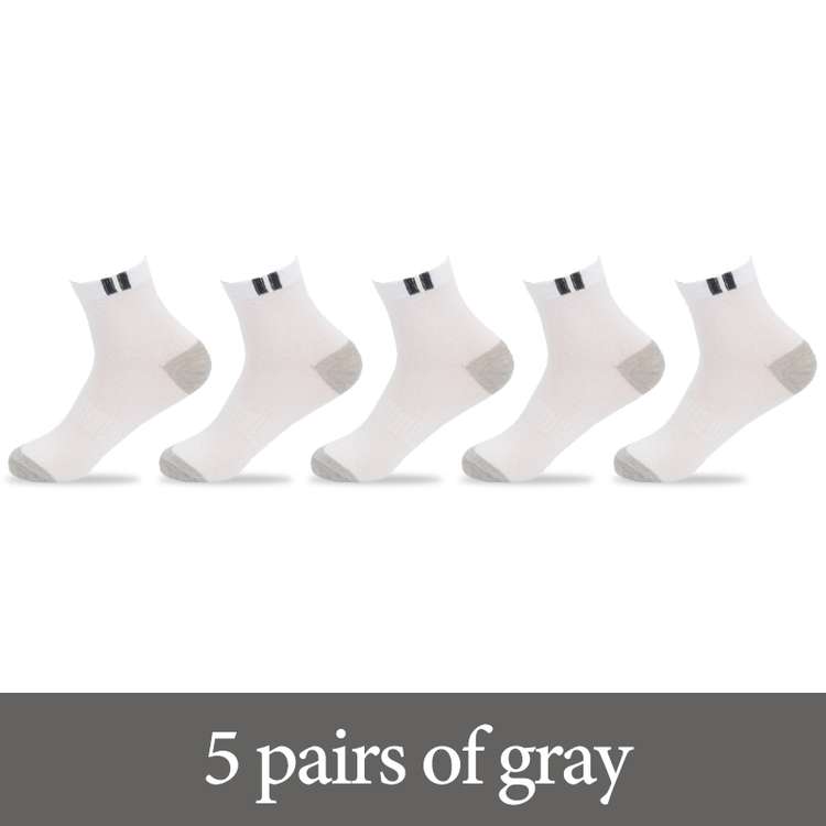 Sports Simple Deodorant Spring Durable Cotton Socks