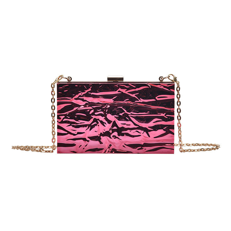 Women's Fashionable Ice Crack Messenger Bag
