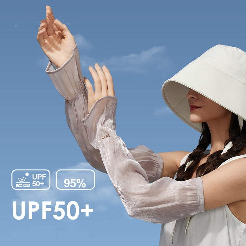 Spinning Ice Sleeve Women's Summer Sun Protection UV Protection Outdoor Oversleeves