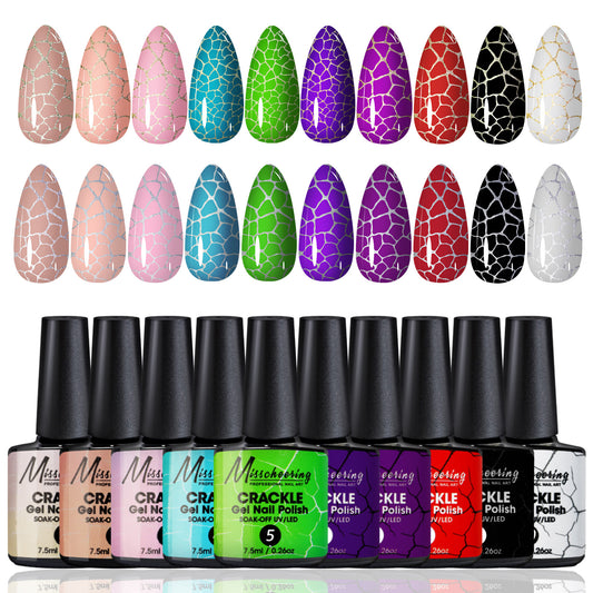 Nail Crack Glue Cracked Marble Gel Nail Polish